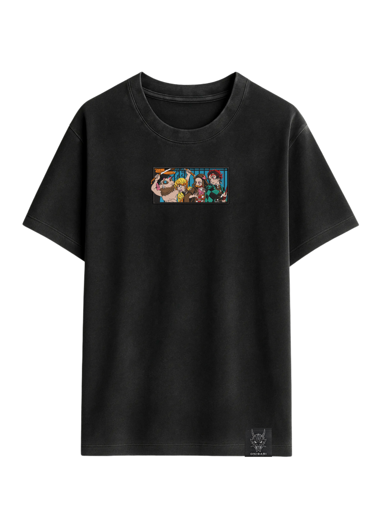 Camiseta Demon Slayer Rectángulo