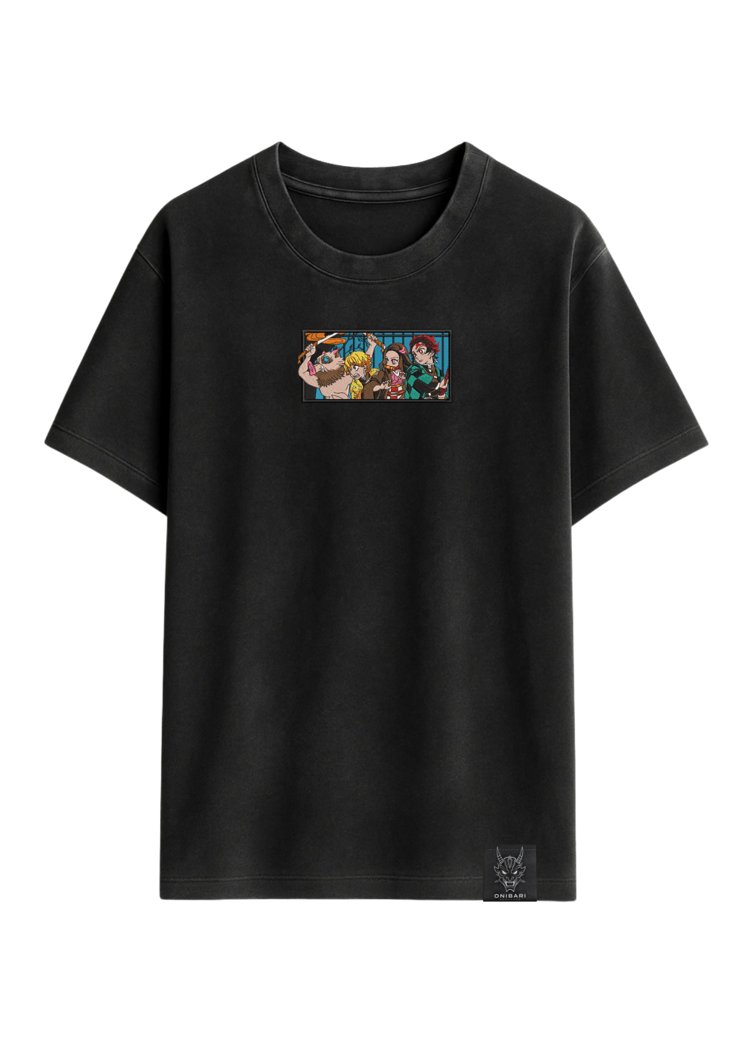 Camiseta Demon Slayer Rectángulo