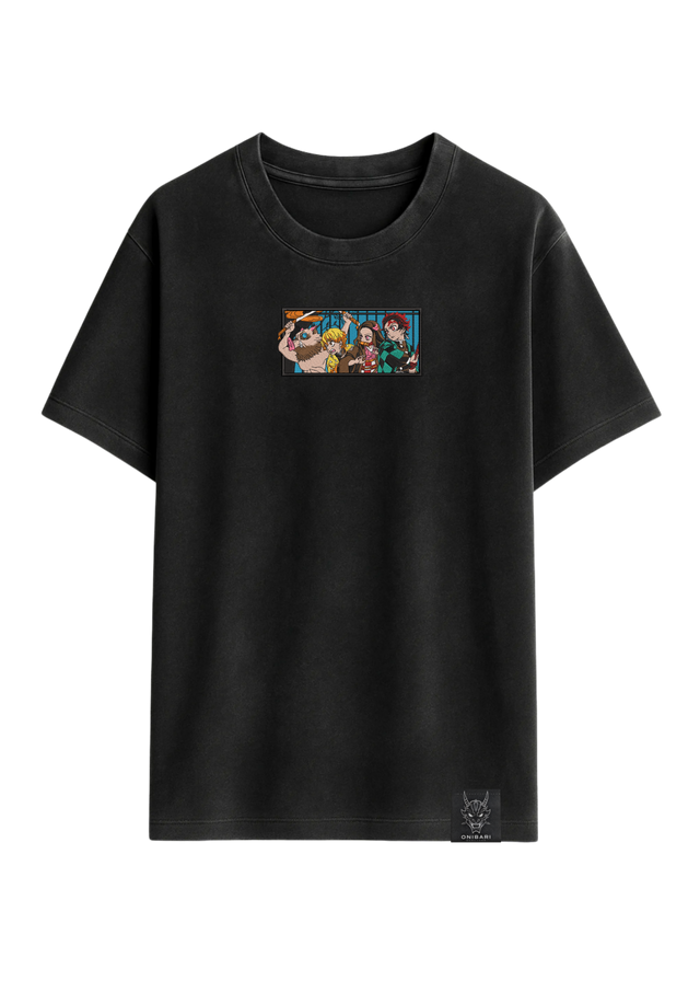 Camiseta Demon Slayer Rectángulo