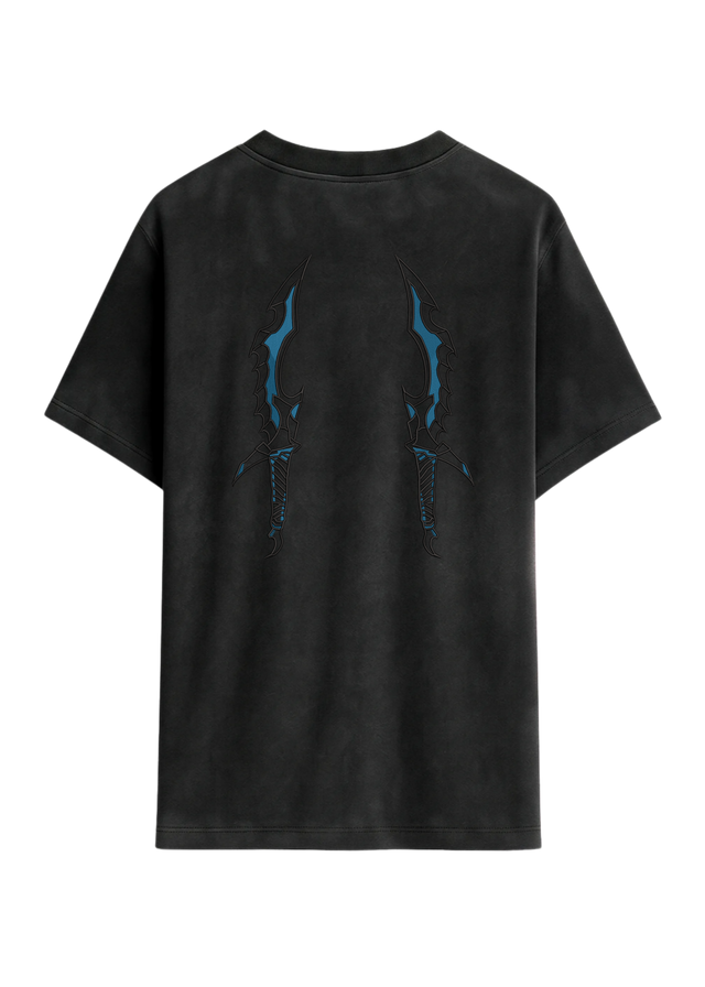 Camiseta Solo Leveling Sung Jin Woo Ojos Y Dagas