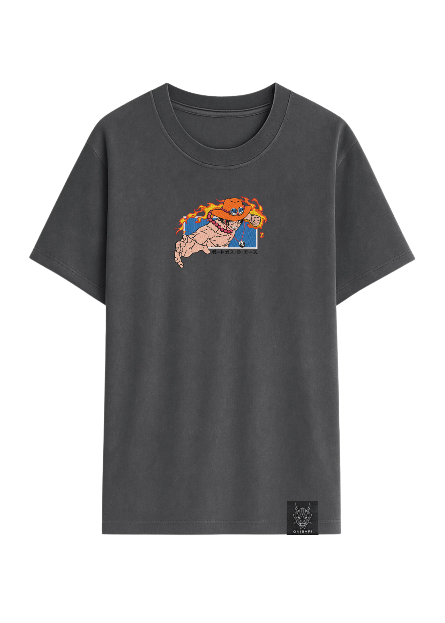 Camiseta Portgas D. Ace Puño De Fuego