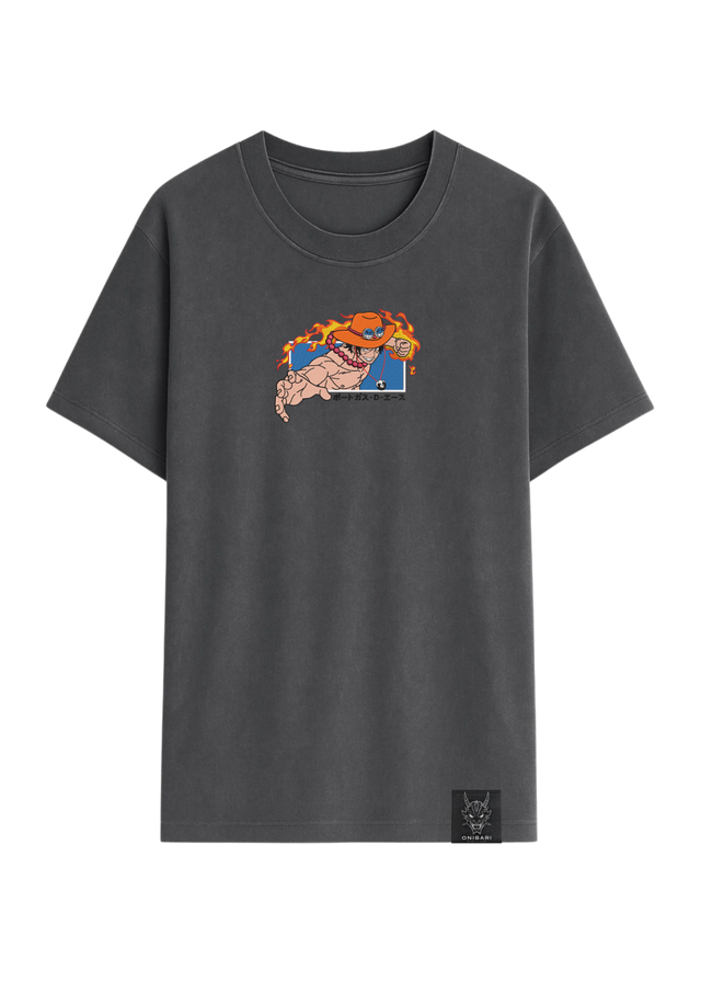 Camiseta Portgas D. Ace Puño De Fuego
