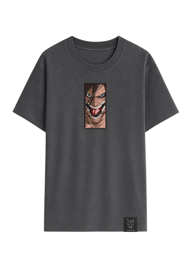 Camiseta Eren Titan De Ataque