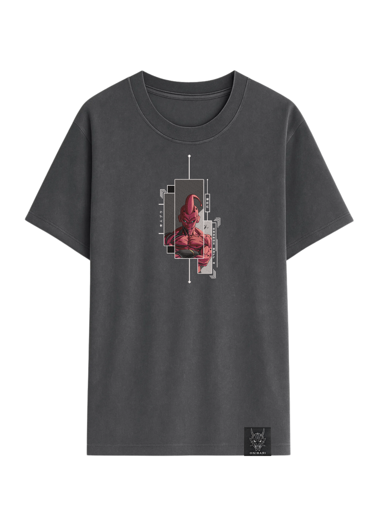 Camiseta Majin Buu Recuadros