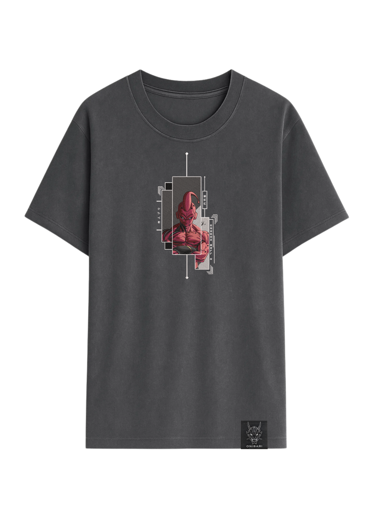 Camiseta Majin Buu Recuadros