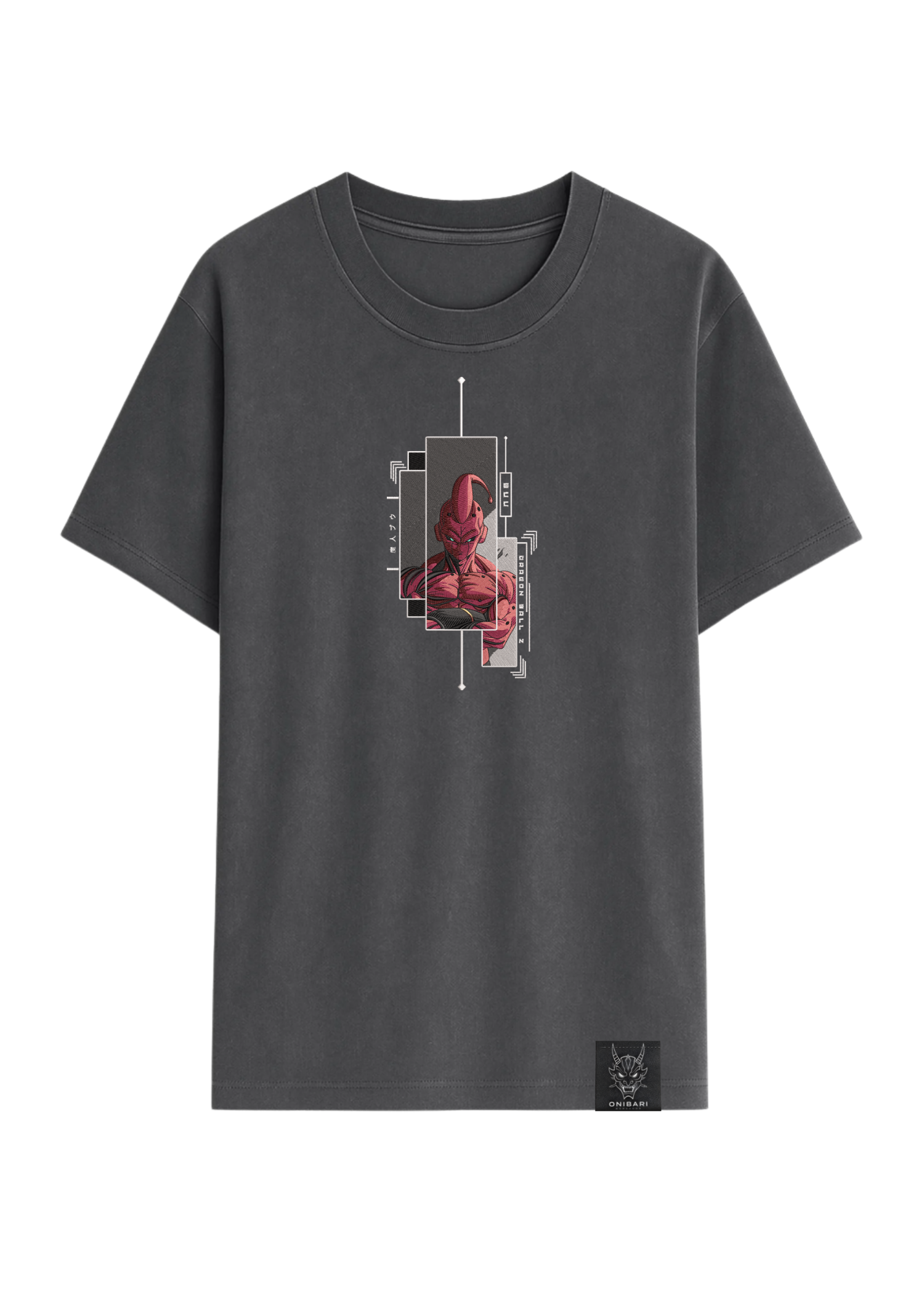 Camiseta Majin Buu Recuadros