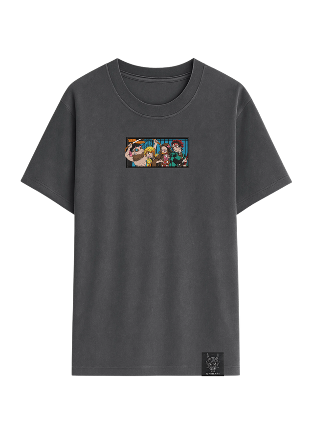 Camiseta Demon Slayer Rectángulo