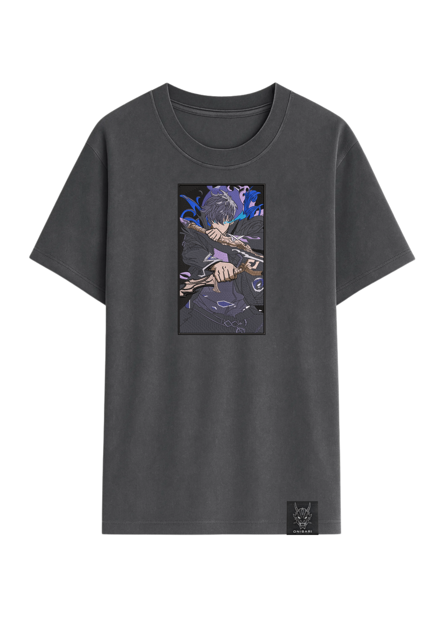 Camiseta Solo Leveling Sung Jin Woo Rectángulo