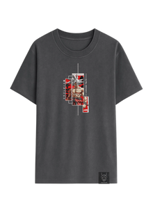 Camiseta Goku Ultra Instinto Recuadros