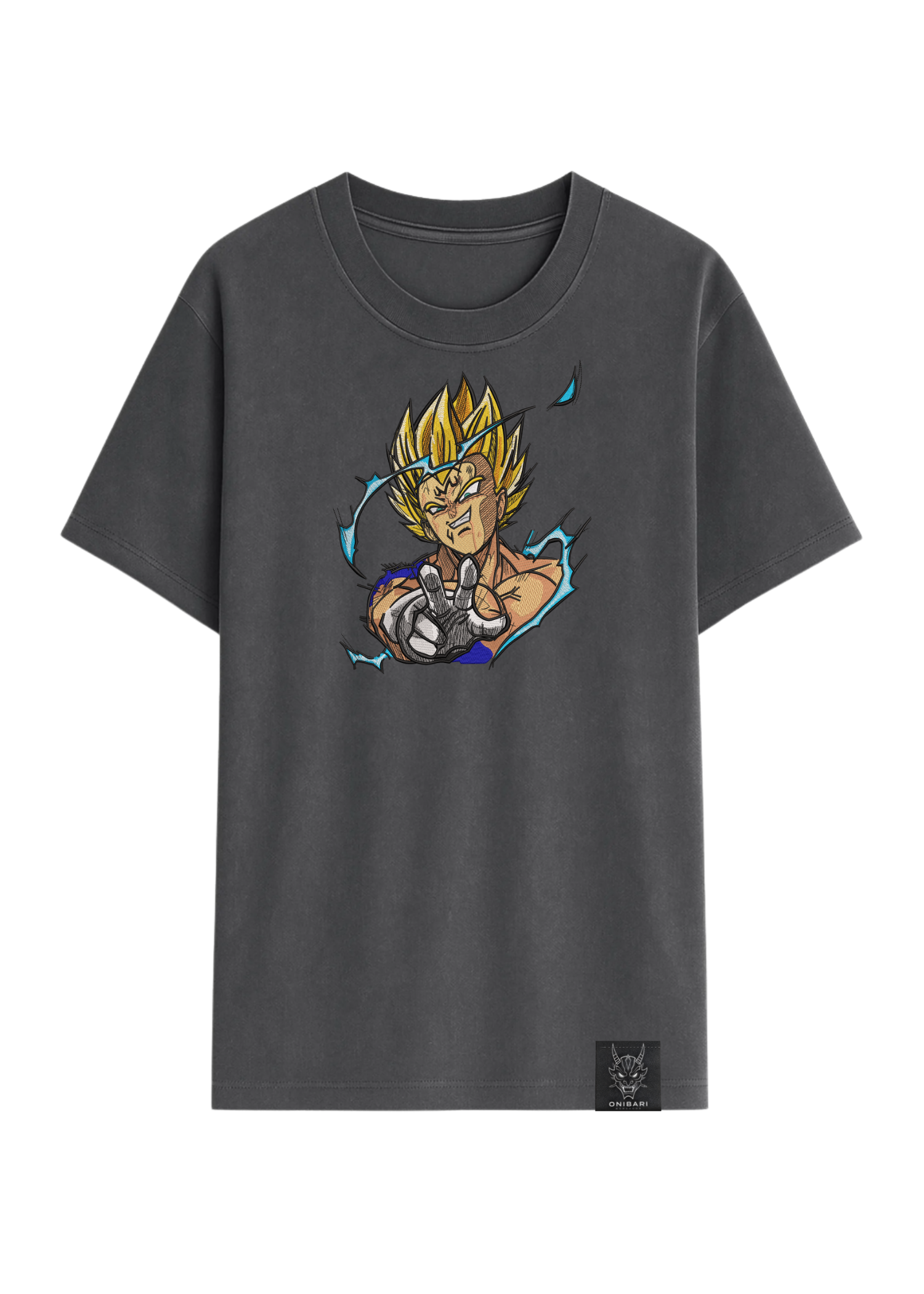 Camiseta Majin Vegeta Super Sayan