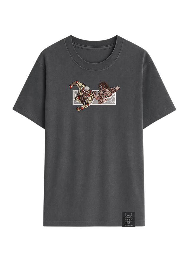 Camiseta Titán De Ataque VS Titán Acorazado
