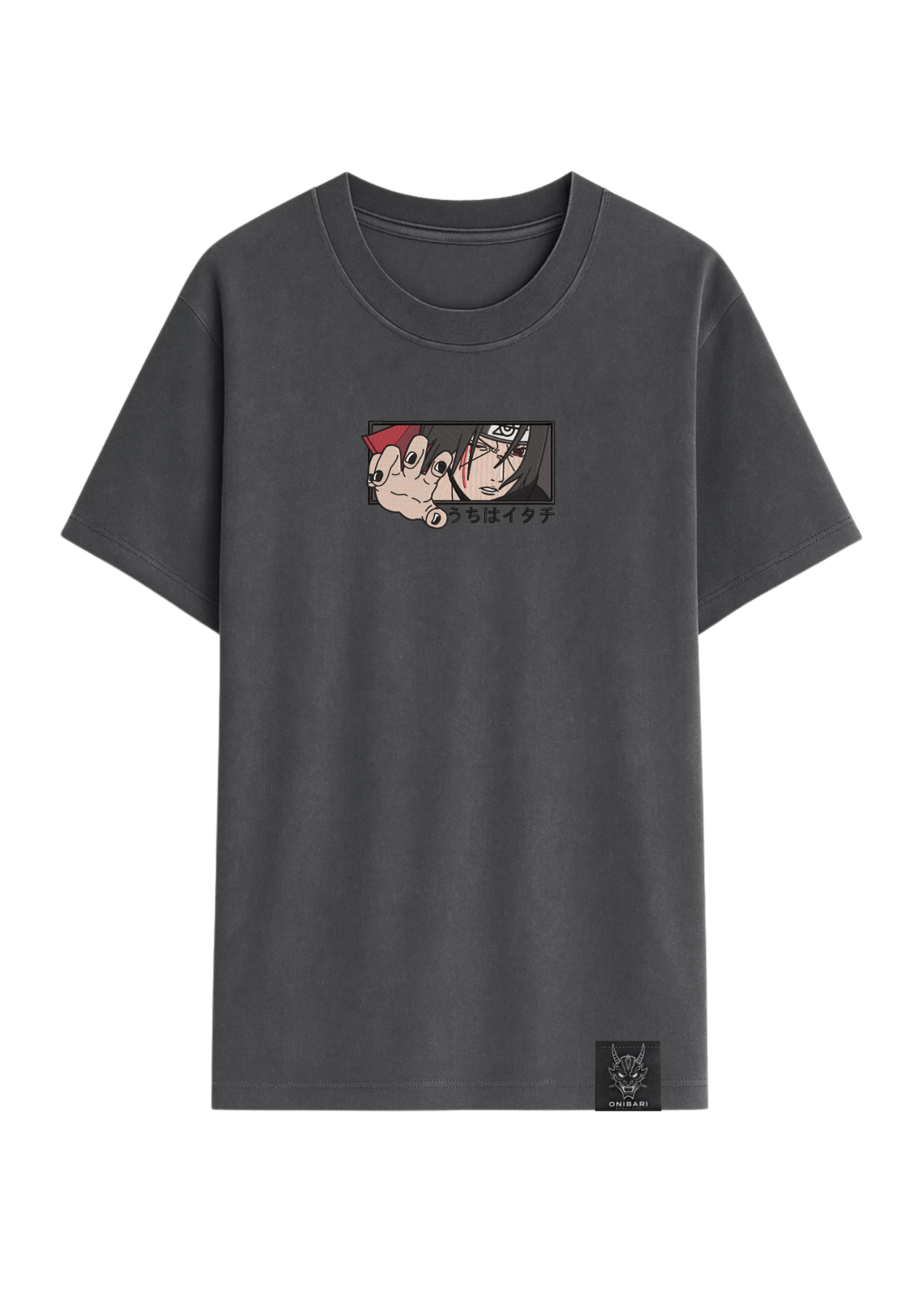 Camiseta Itachi Uchiha Amaterasu Recuadro