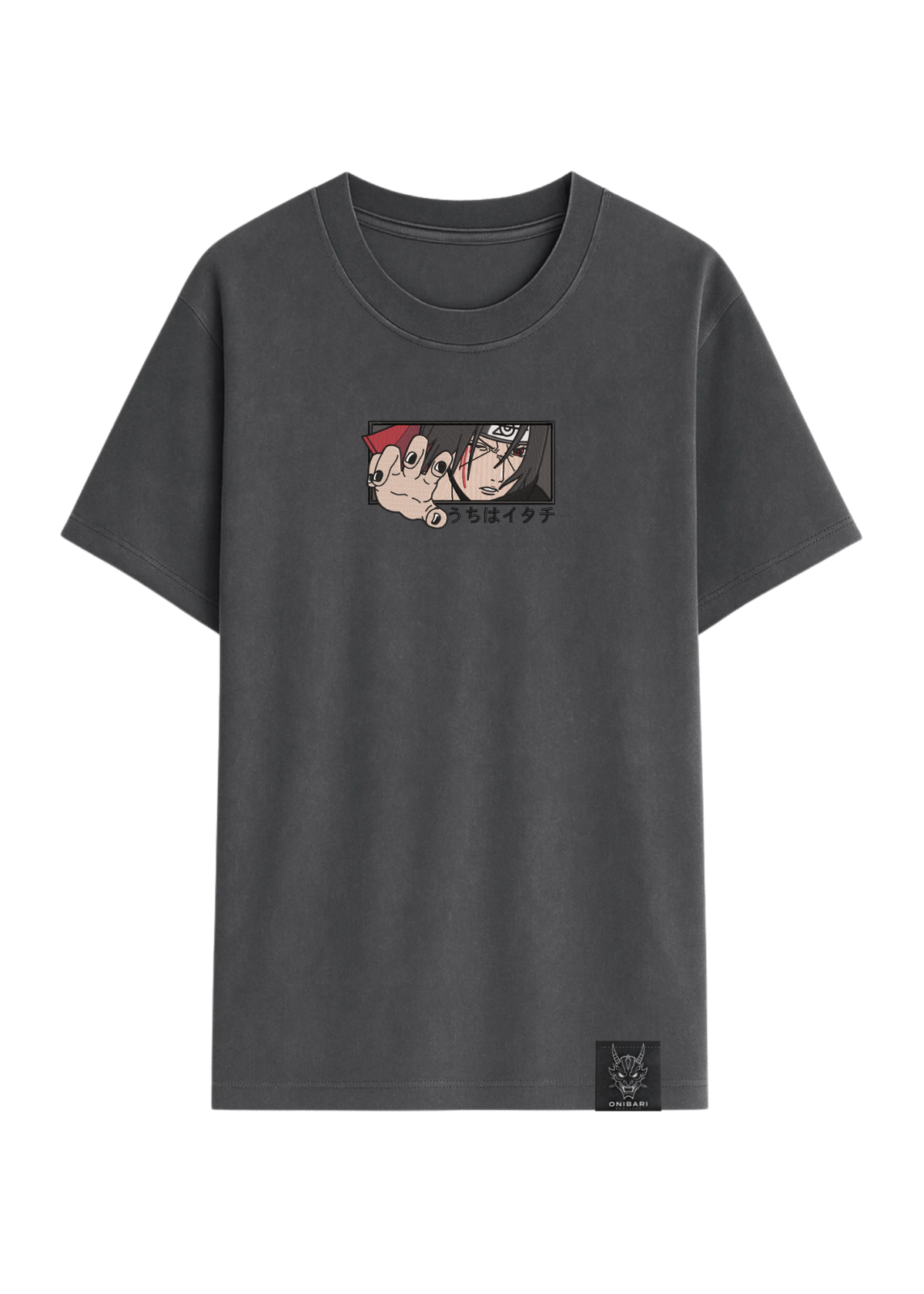 Camiseta Itachi Uchiha Amaterasu Recuadro