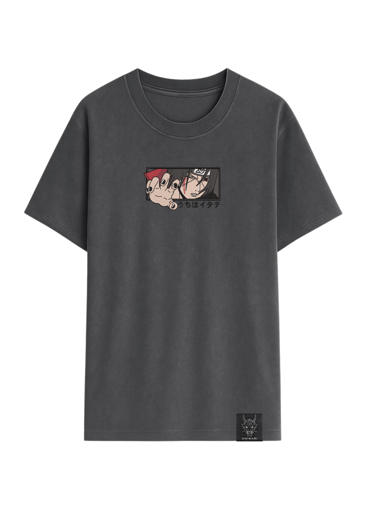 Camiseta Itachi Uchiha Amaterasu Recuadro