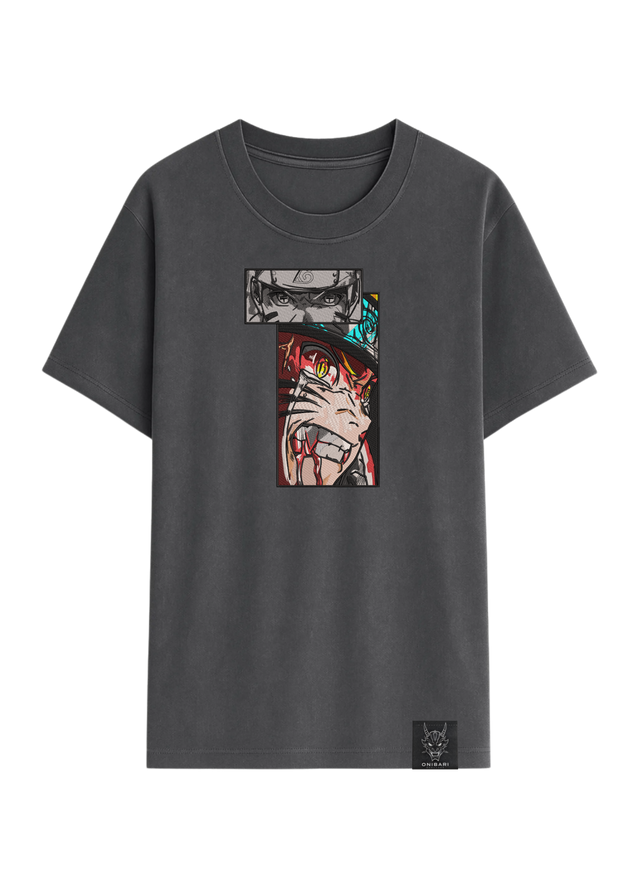 Camiseta Naruto Recuadros