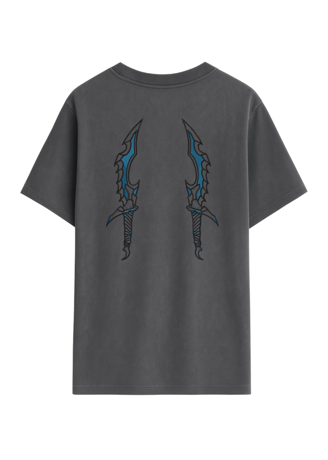 Camiseta Solo Leveling Sung Jin Woo Ojos Y Dagas