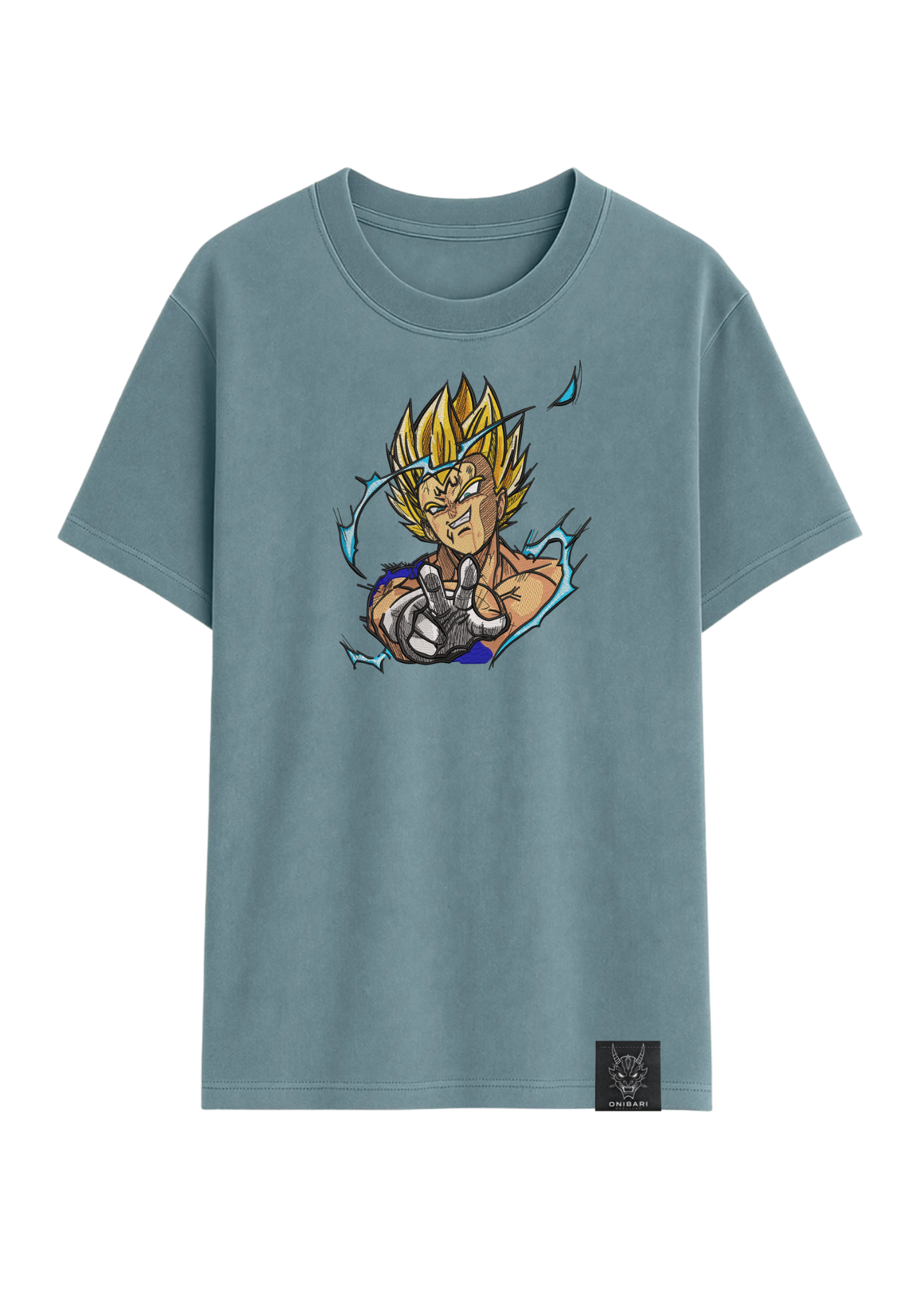 Camiseta Majin Vegeta Super Sayan