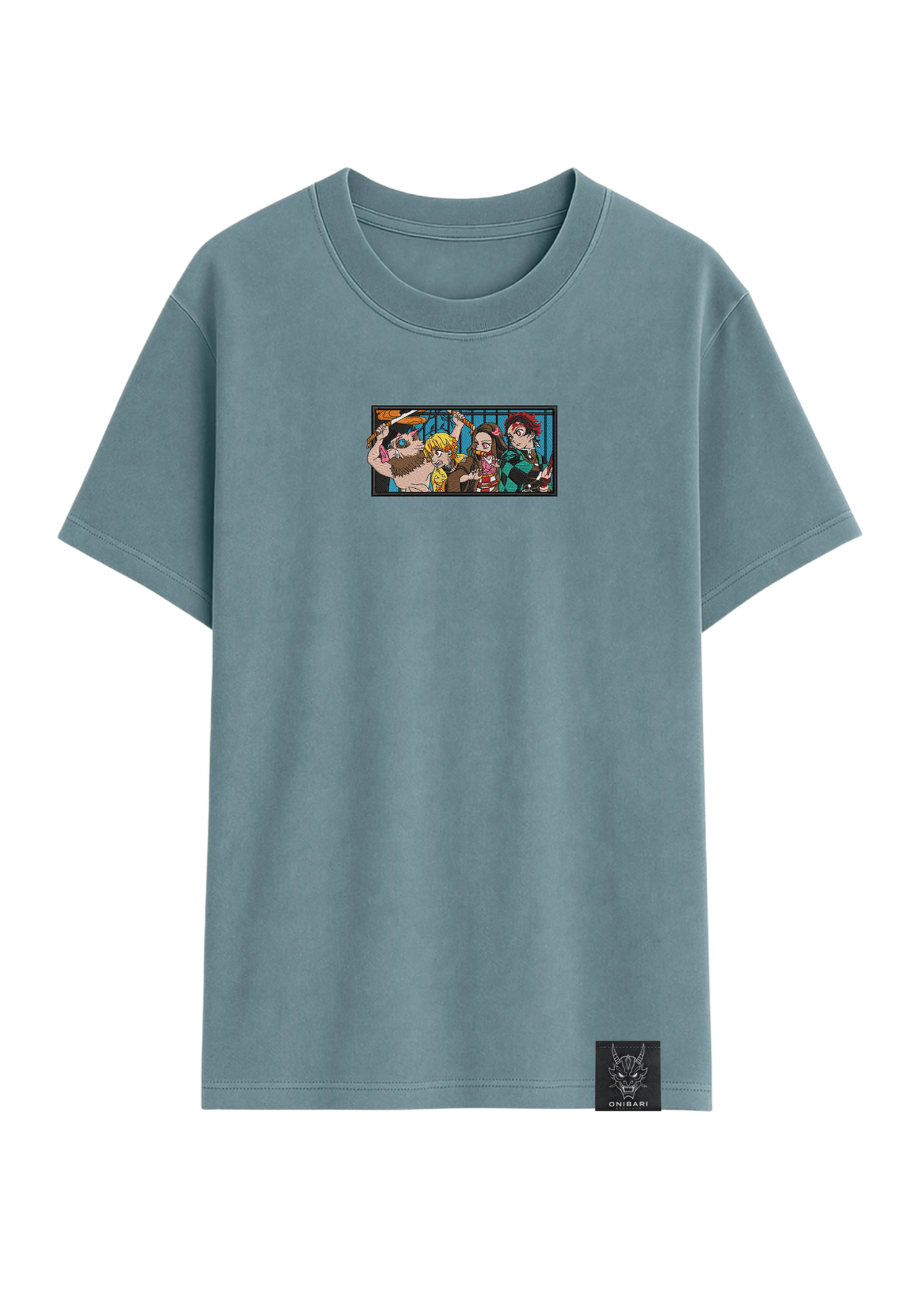 Camiseta Demon Slayer Rectángulo