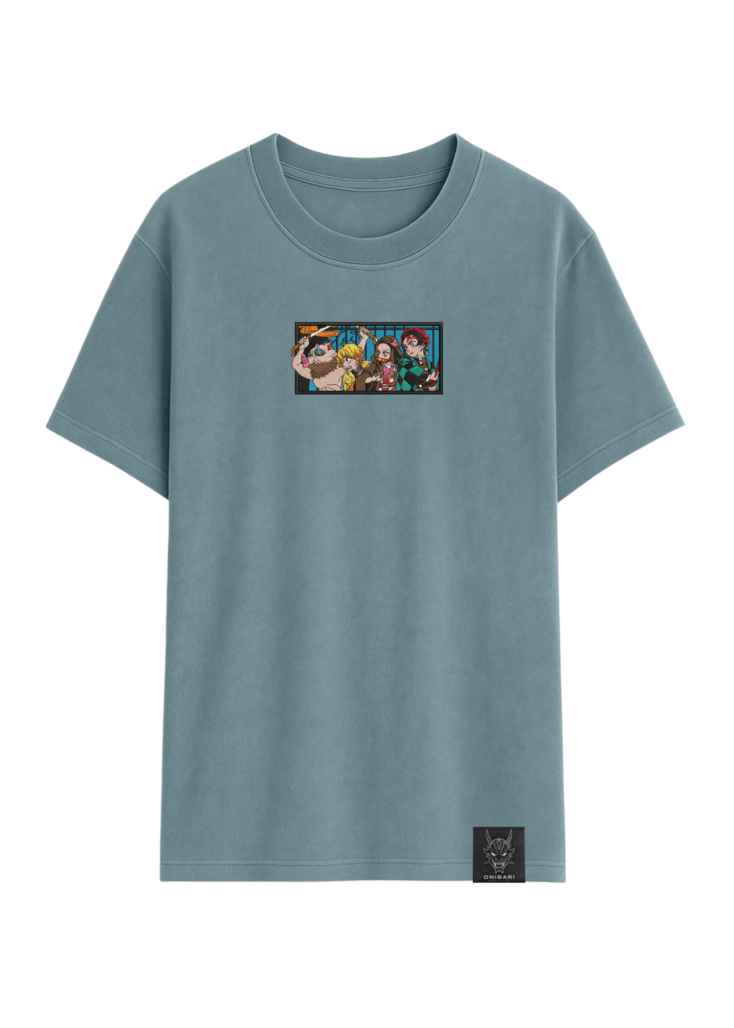 Camiseta Demon Slayer Rectángulo