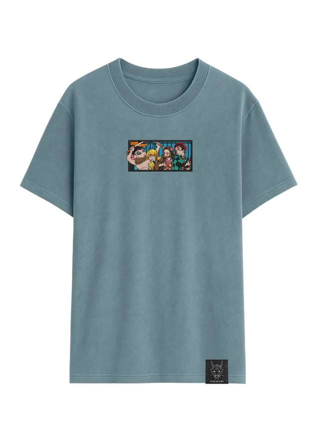 Camiseta Demon Slayer Rectángulo