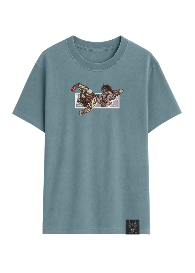 Camiseta Titán De Ataque VS Titán Acorazado