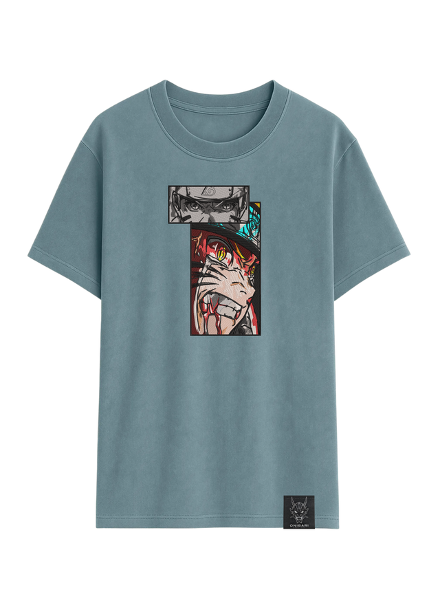 Camiseta Naruto Recuadros