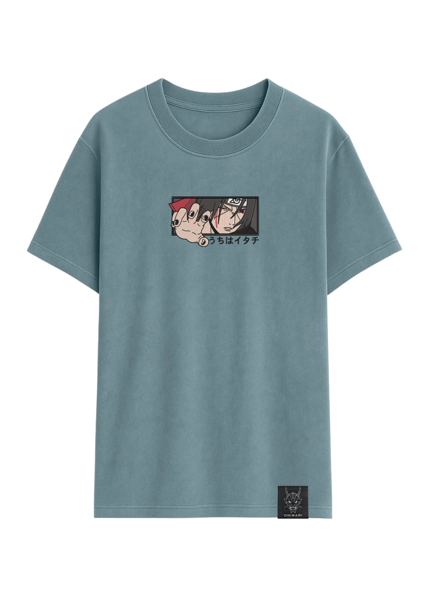 Camiseta Itachi Uchiha Amaterasu Recuadro