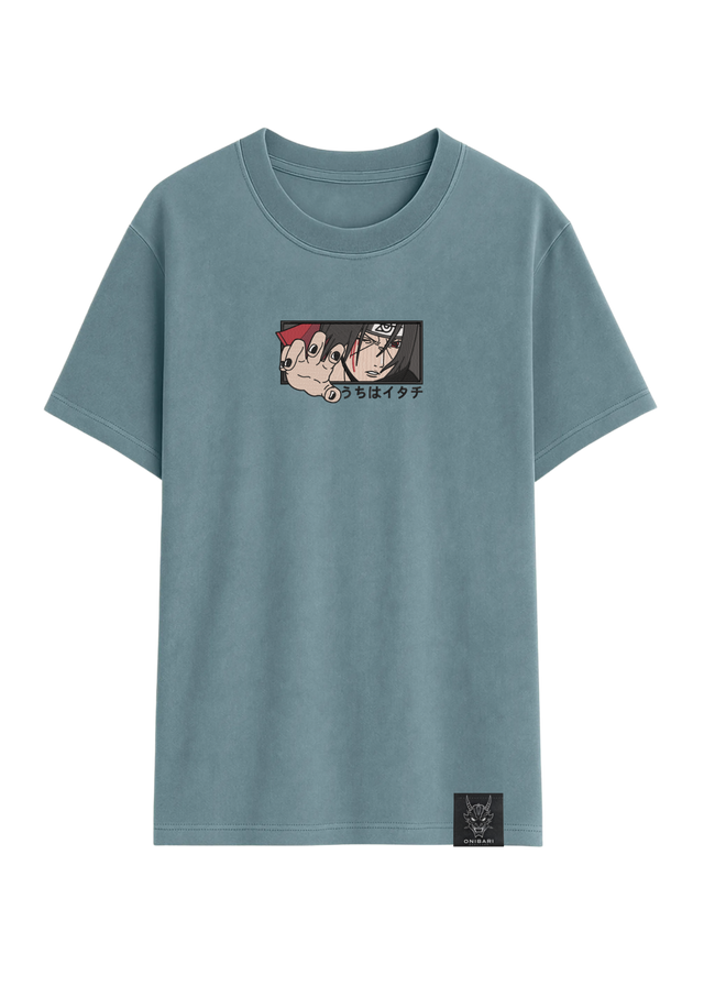 Camiseta Itachi Uchiha Amaterasu Recuadro