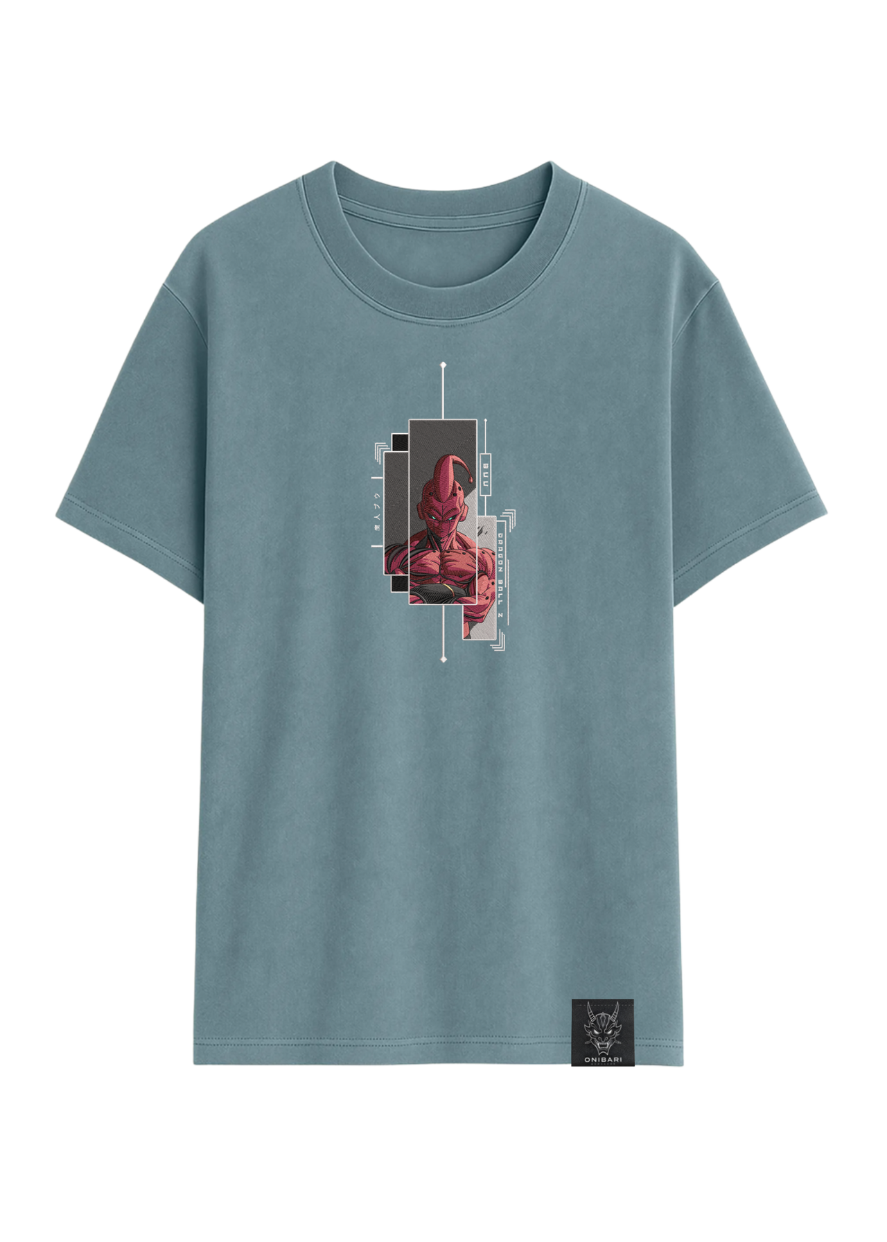 Camiseta Majin Buu Recuadros