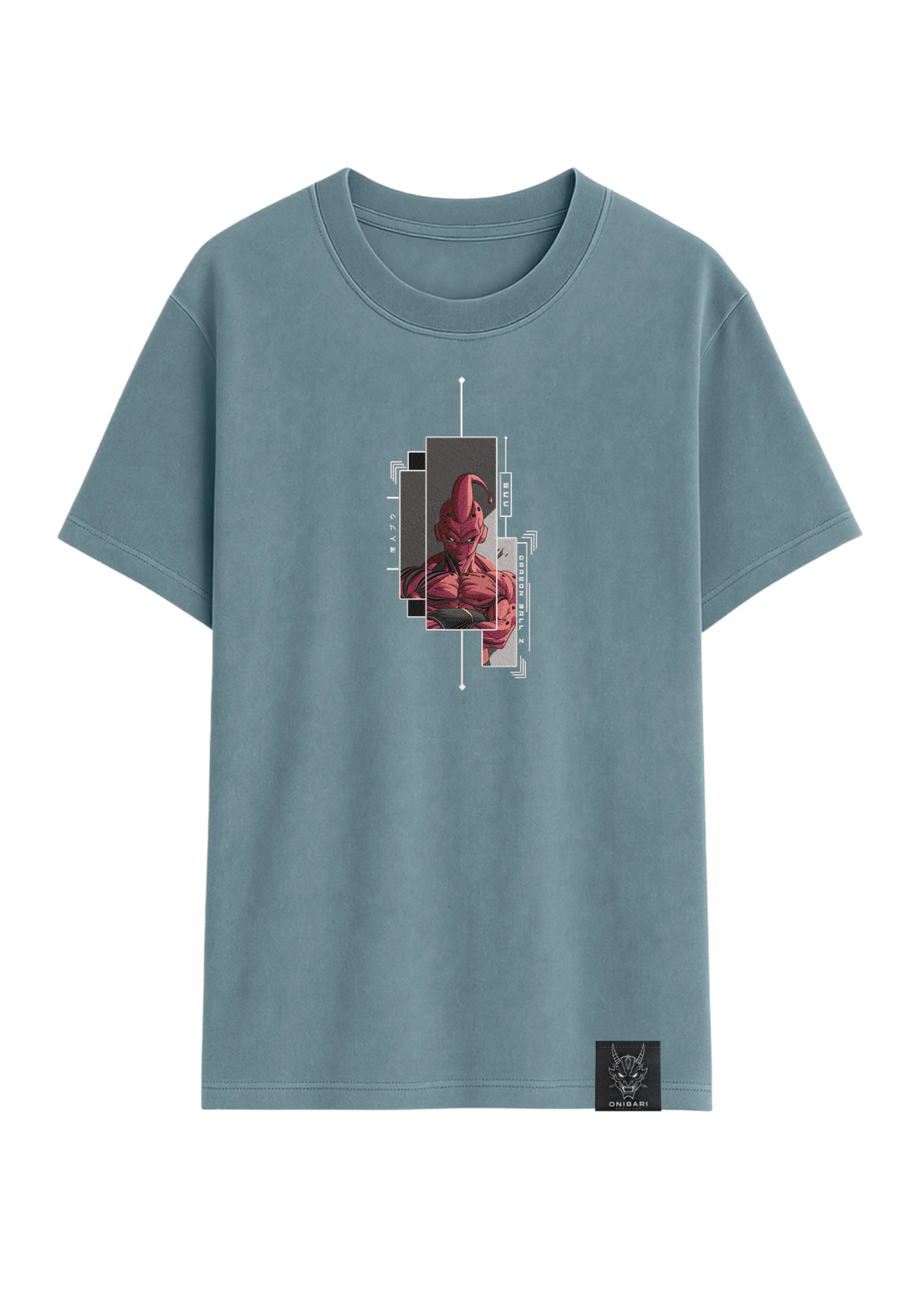 Camiseta Majin Buu Recuadros