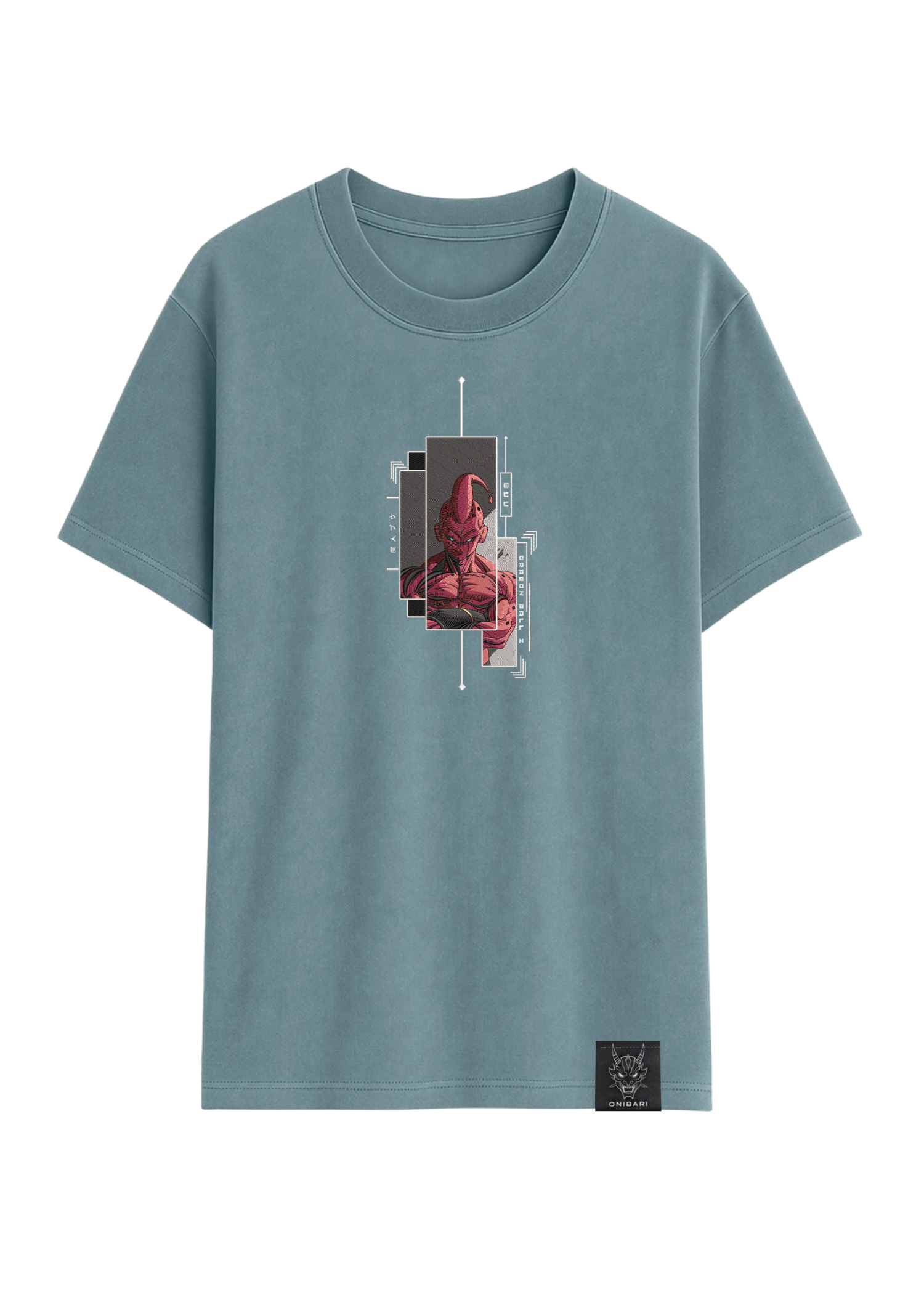 Camiseta Majin Buu Recuadros