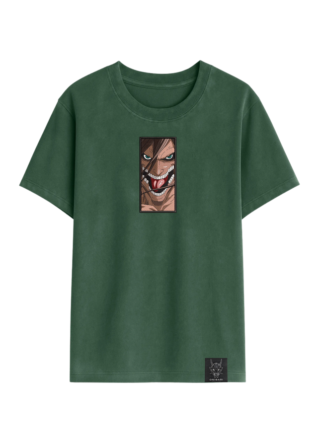 Camiseta Eren Titan De Ataque