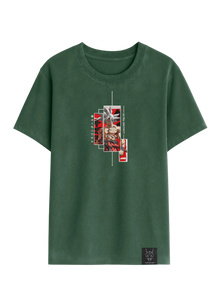 Camiseta Goku Ultra Instinto Recuadros