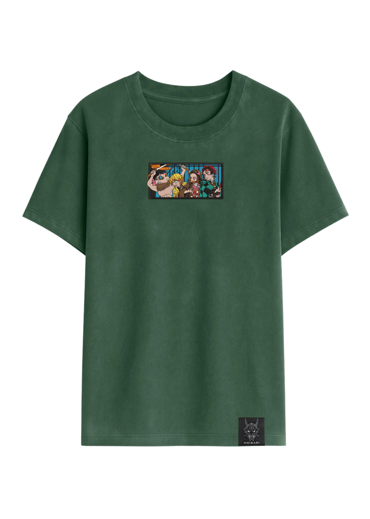 Camiseta Demon Slayer Rectángulo