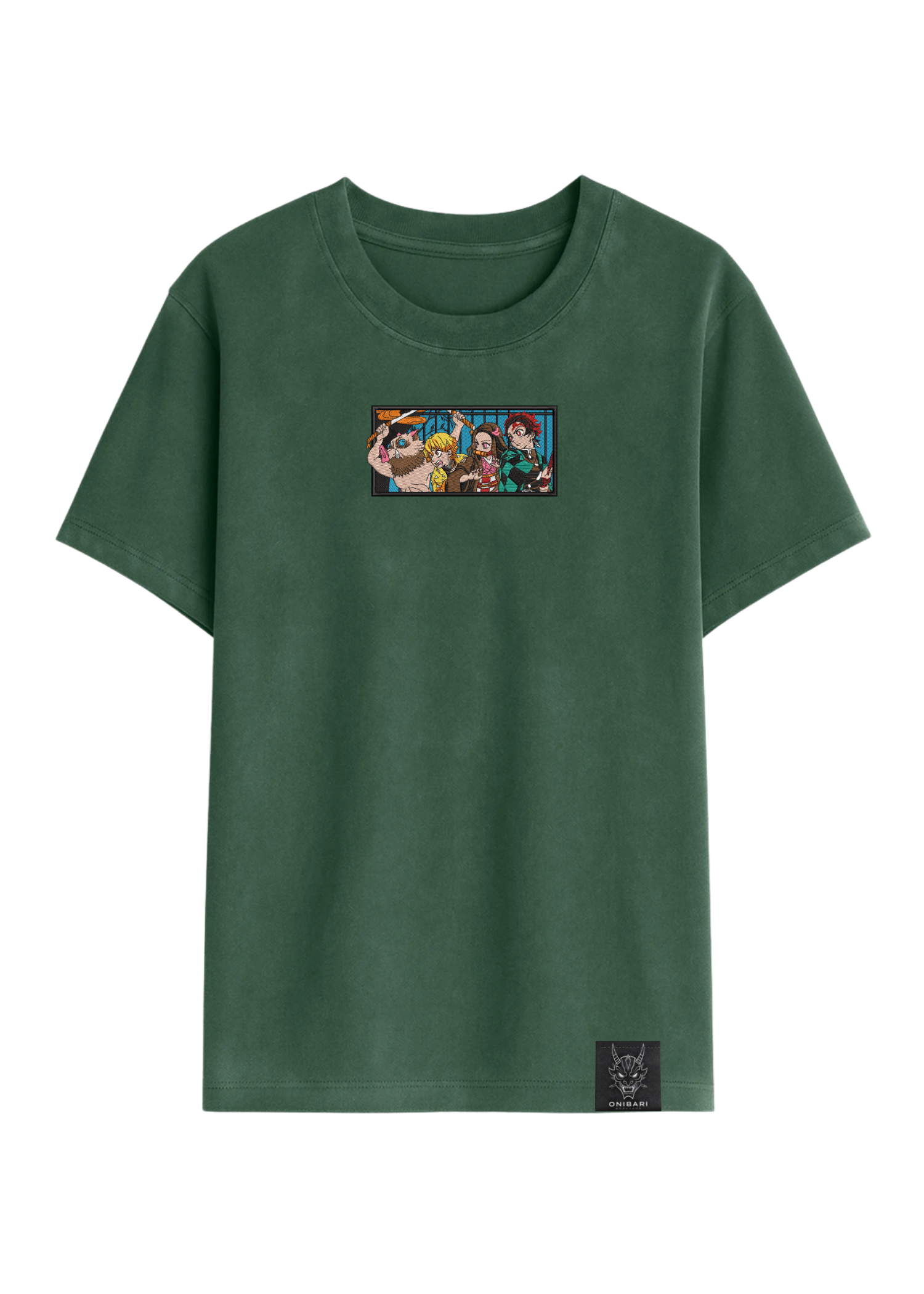 Camiseta Demon Slayer Rectángulo