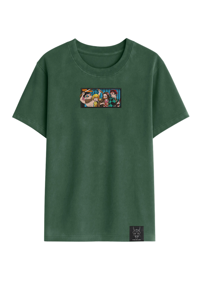 Camiseta Demon Slayer Rectángulo
