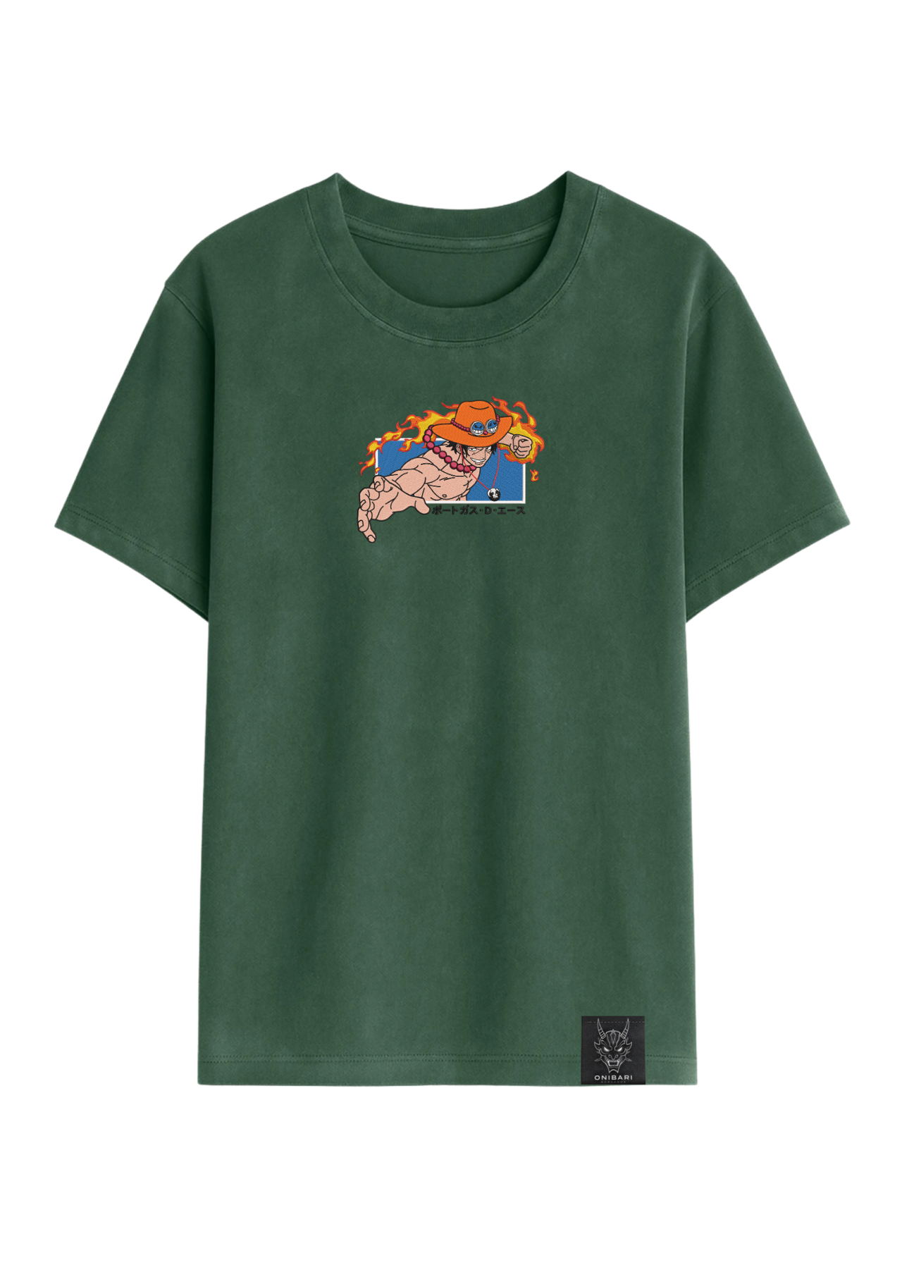 Camiseta Portgas D. Ace Puño De Fuego