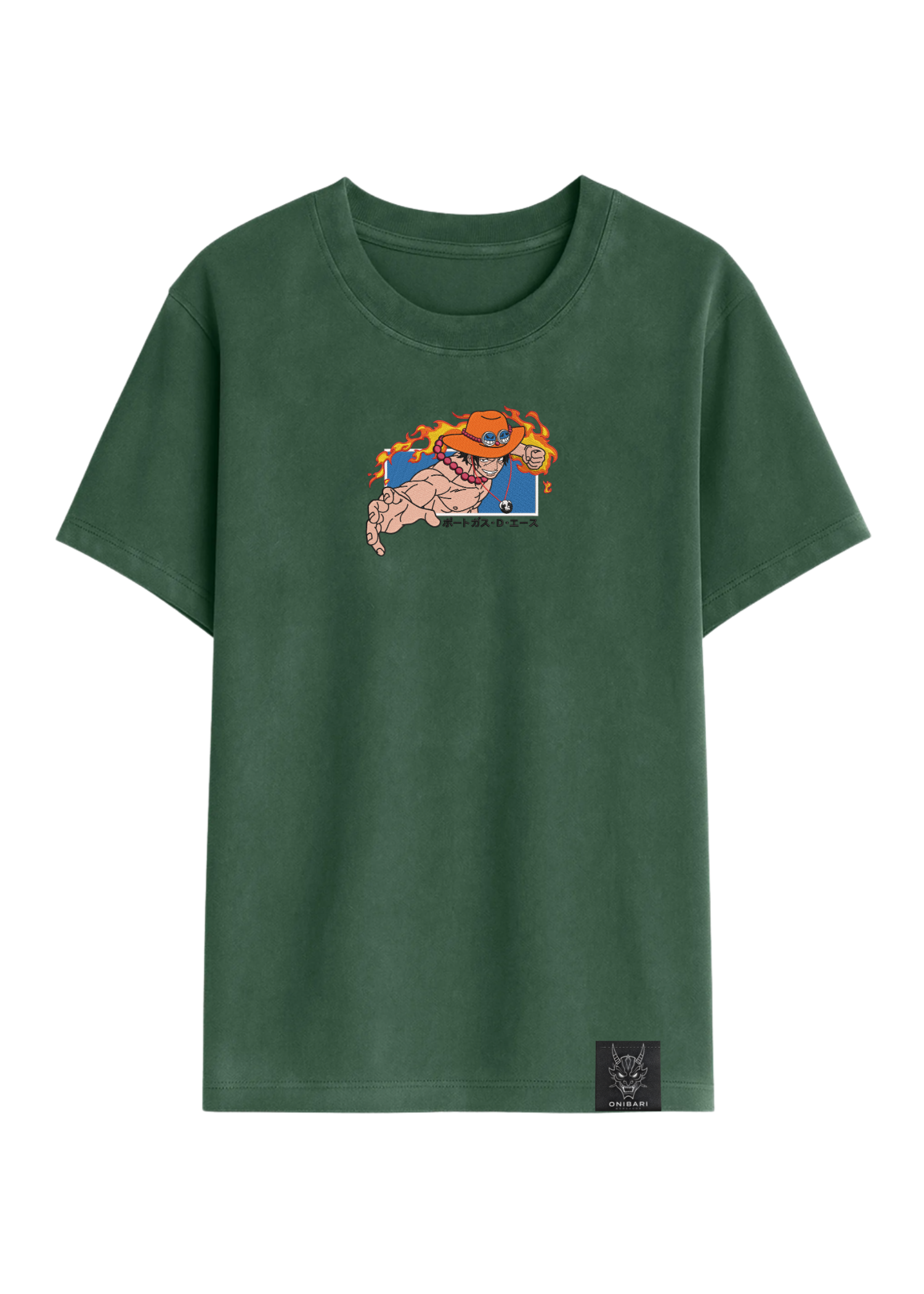 Camiseta Portgas D. Ace Puño De Fuego
