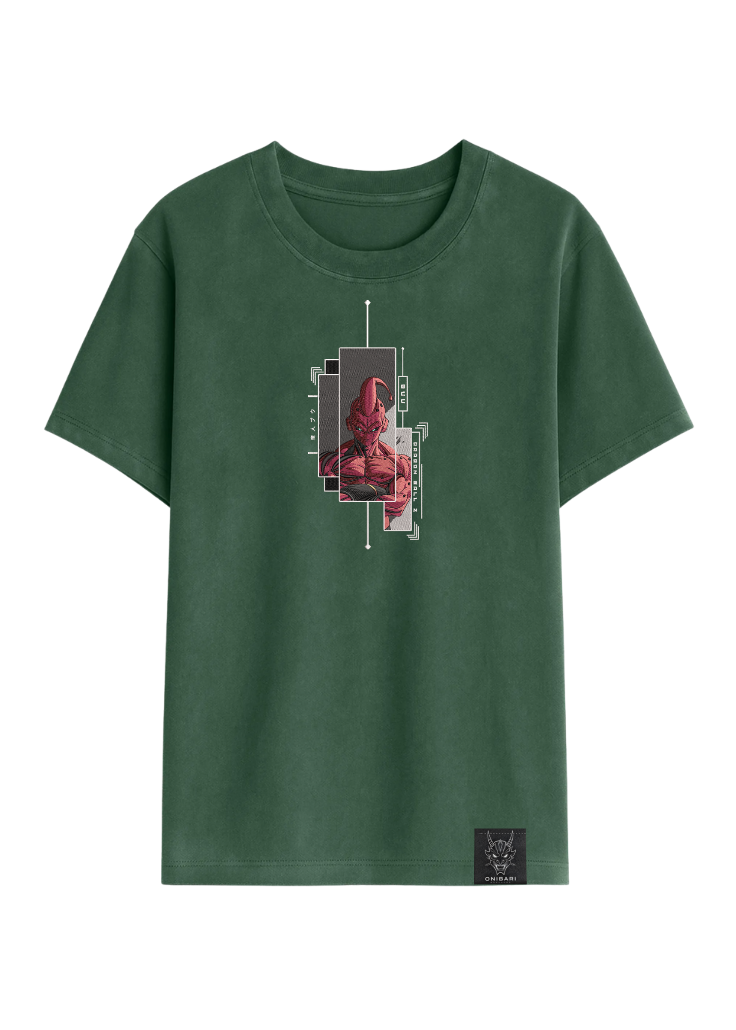Camiseta Majin Buu Recuadros
