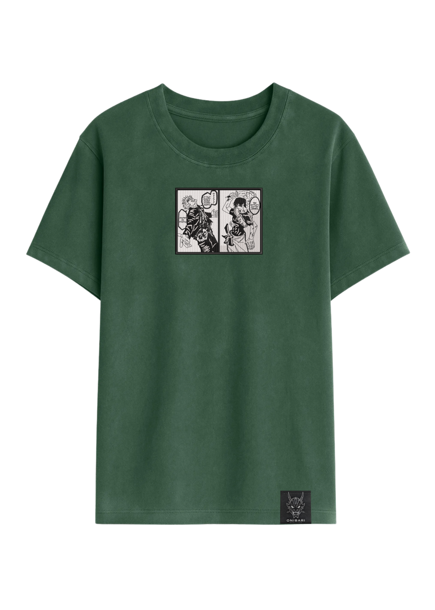 Camiseta Satoru Gojo VS Toji Fushiguro Manga
