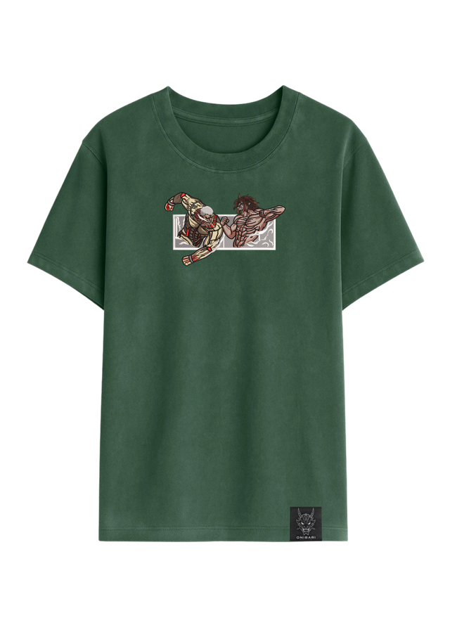 Camiseta Titán De Ataque VS Titán Acorazado