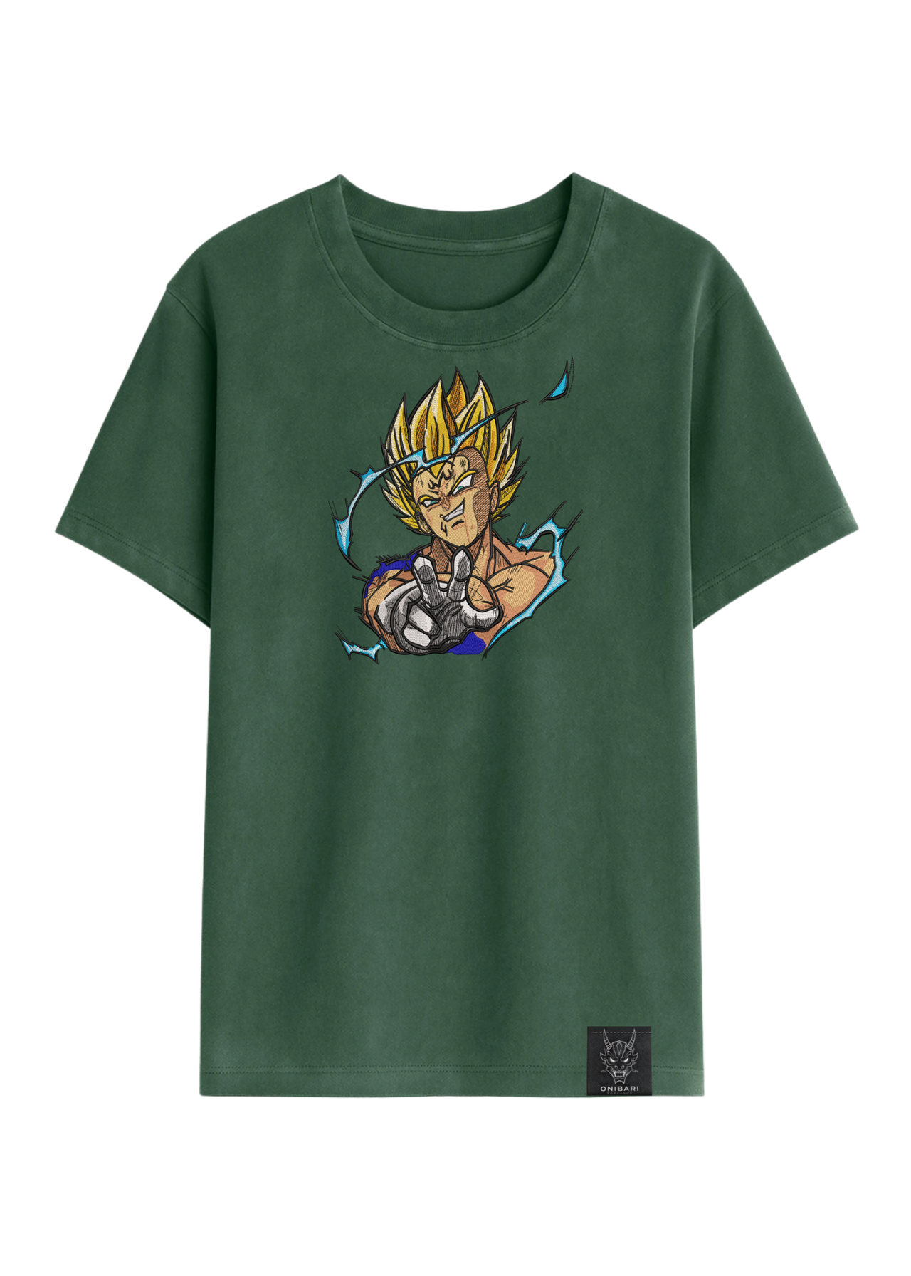 Camiseta Majin Vegeta Super Sayan