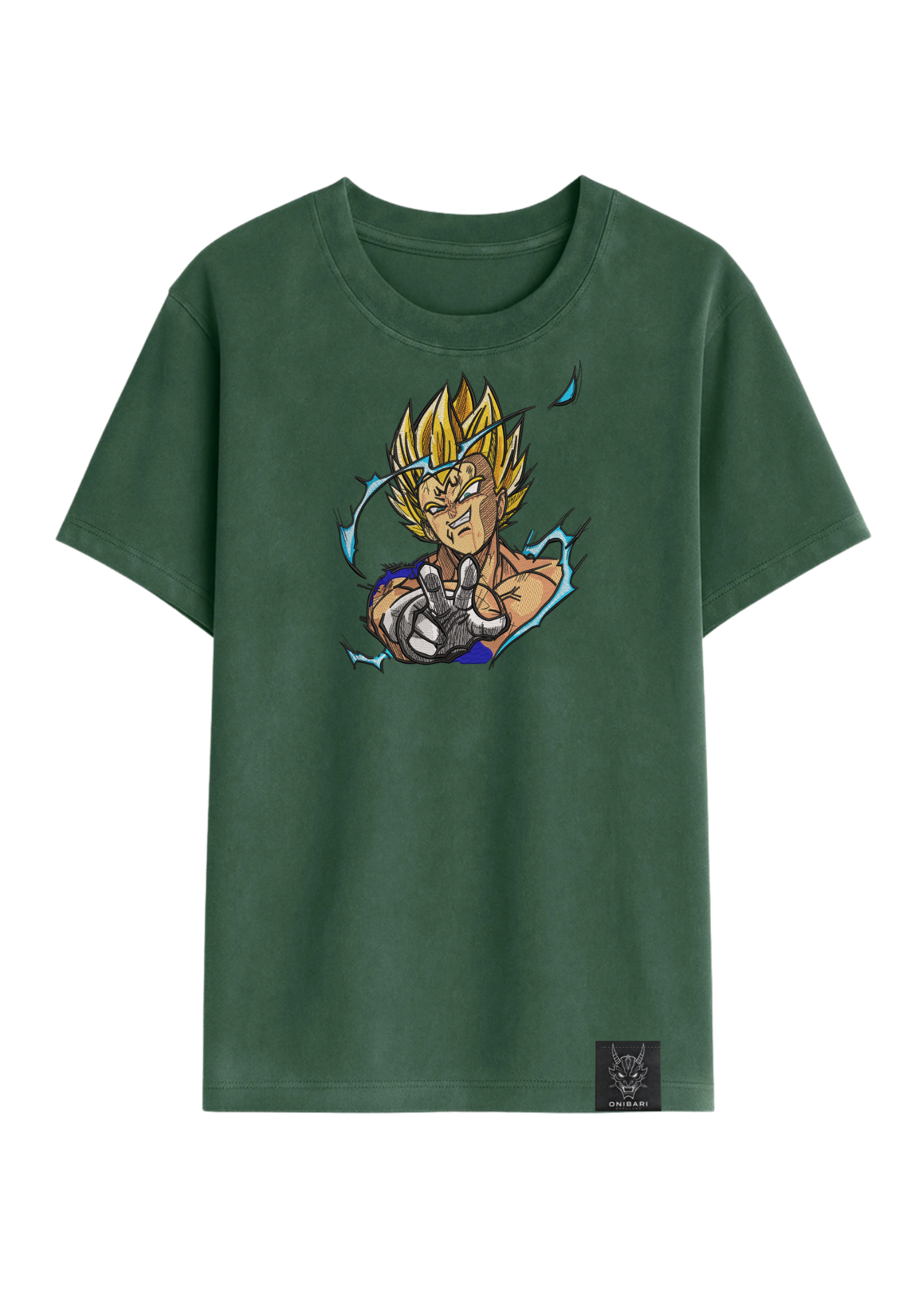 Camiseta Majin Vegeta Super Sayan