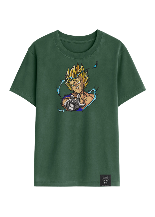 Camiseta Majin Vegeta Super Sayan