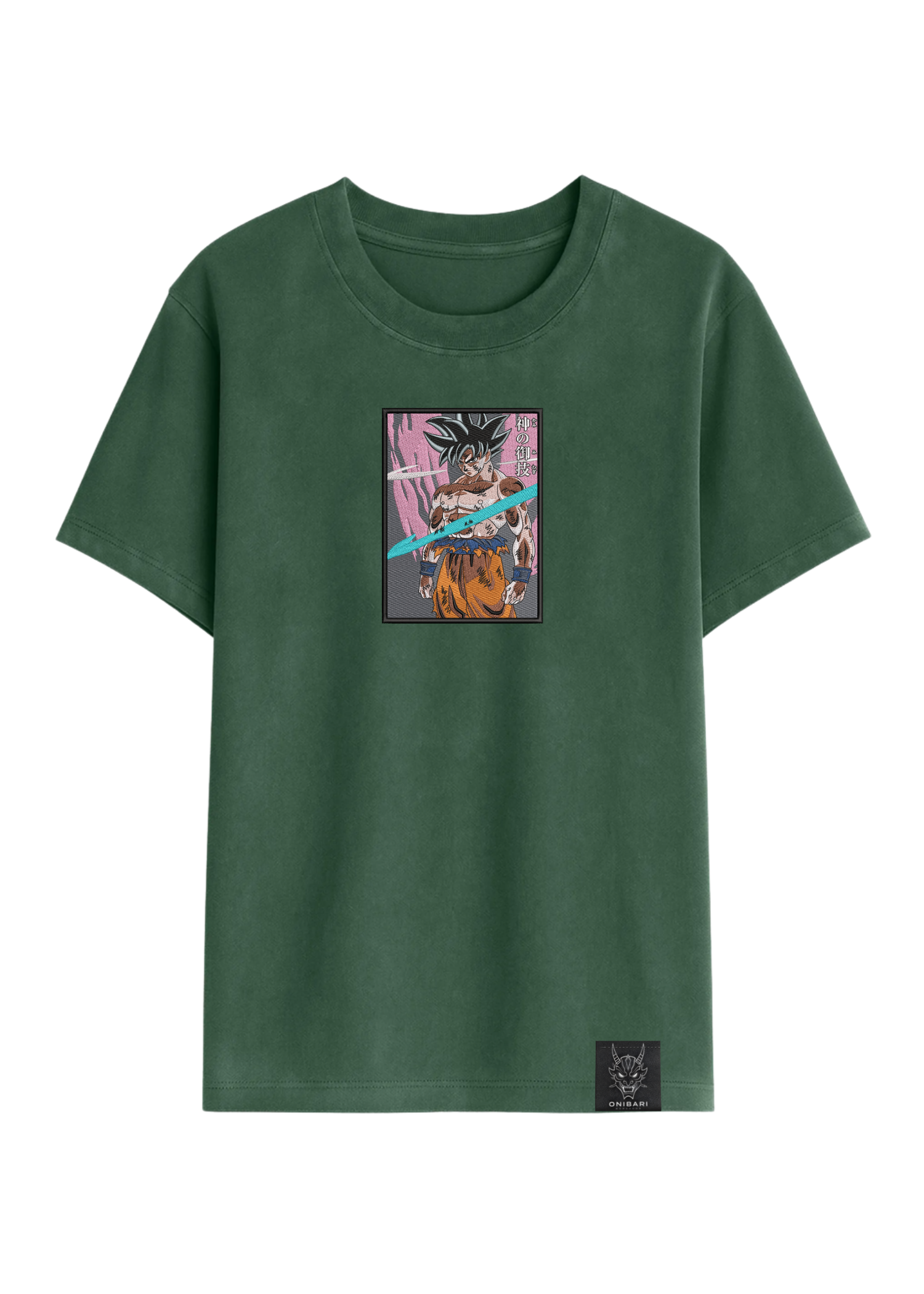 Camiseta Goku Rectángulo
