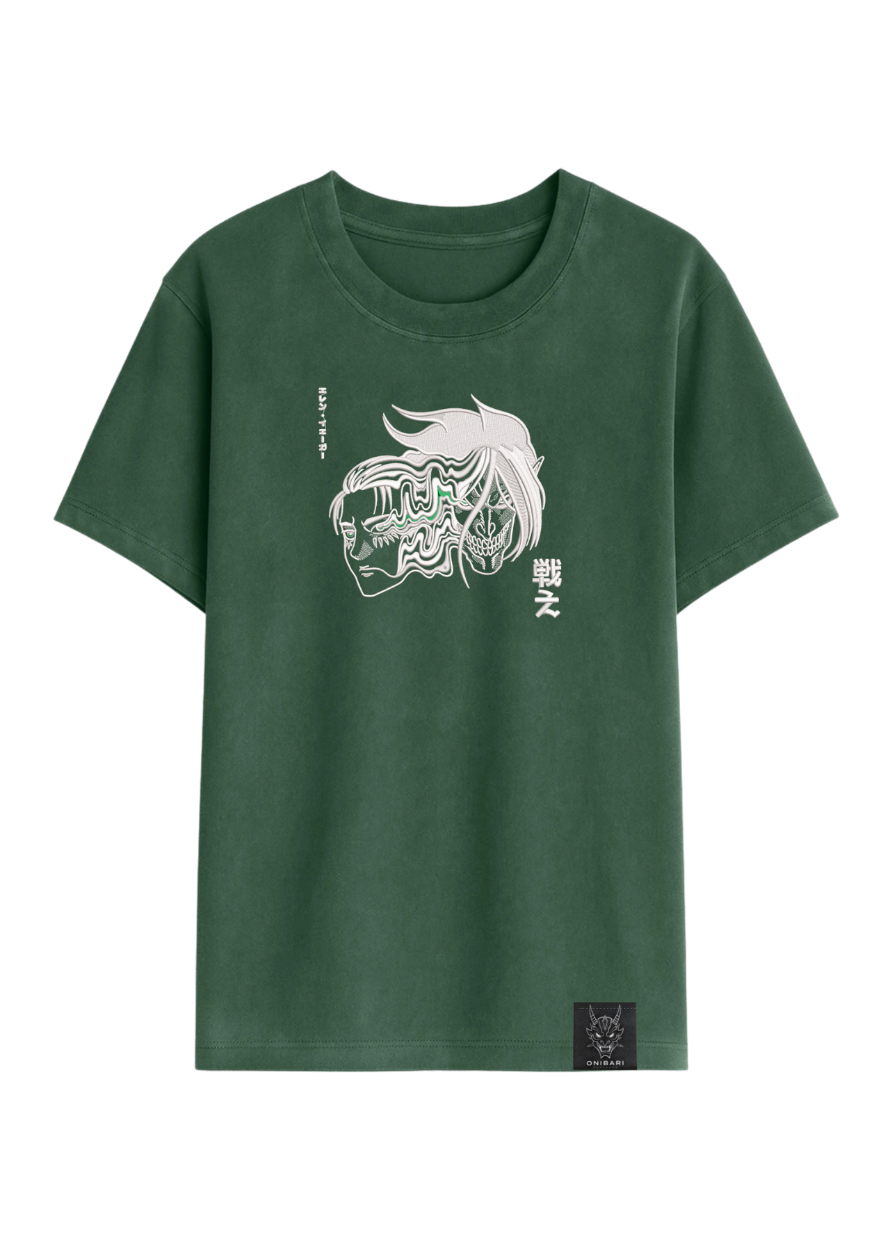 Camiseta Eren Yeager & Titán De Ataque