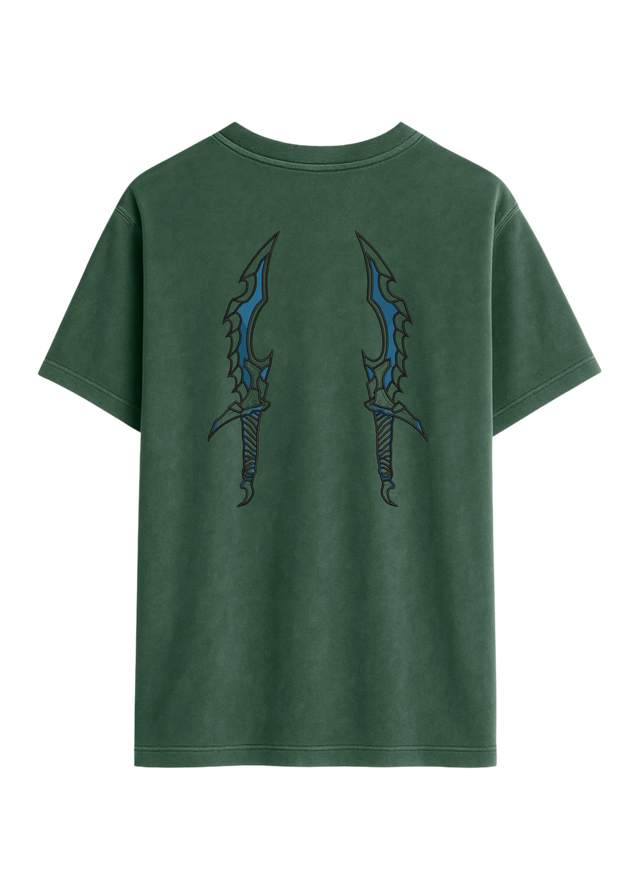 Camiseta Solo Leveling Sung Jin Woo Ojos Y Dagas