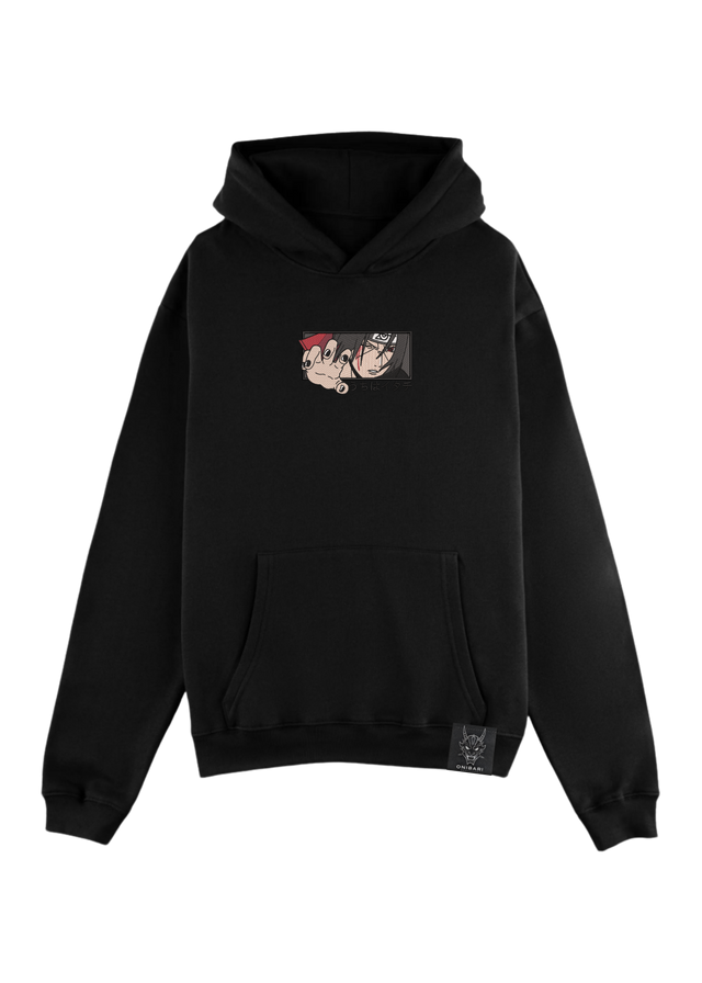 Hoodie Itachi Uchiha Amaterasu Recuadro