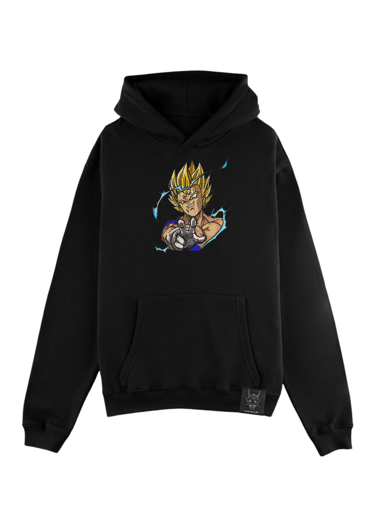 Hoodie Majin Vegeta Super Sayan