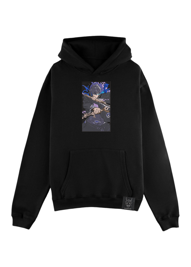 Hoodie Solo Leveling Sung Jin Woo Rectángulo